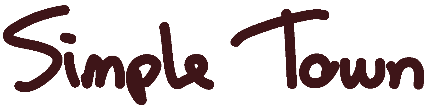 Simple Town - in handwriting